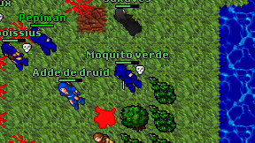Moquito verde on screen