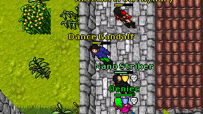 Dance Gandalf on screen