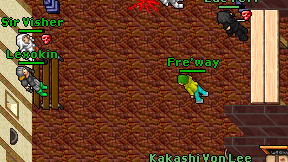 Fre'way on screen