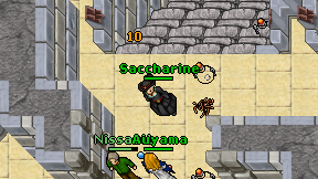Saccharine on screen
