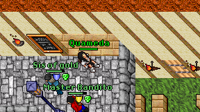 Quameda on screen