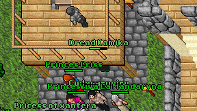 Dread Kamika on screen