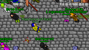 Mastora of hell on screen