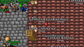 Soldier Renan on screen
