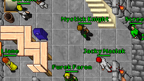 Mystick Knight on screen