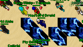 Masterd Druid on screen