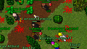 Coronel Kewine on screen