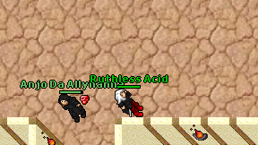 Ruthless Acid on screen