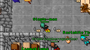Staple-max on screen