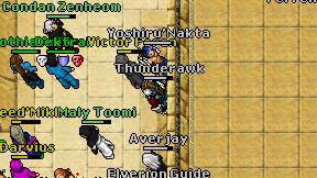 Thunderawk on screen