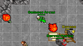 Ominous Arcus on screen