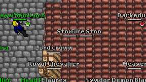 Fire Ston on screen