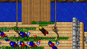 Sir Clubstar on screen