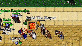 Gedd The Slayer on screen