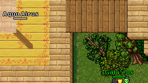 Aquo Airus on screen