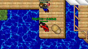 Maiku-sama on screen