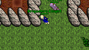 Brigadero Knight on screen