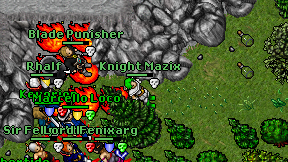 Knight Mazix on screen