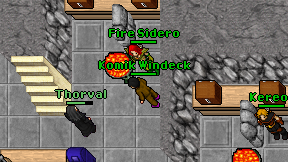Fire Sidero on screen
