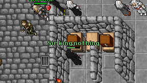 Sir king nothing on screen
