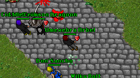 Umexebra Orbel on screen