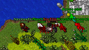Necrostian on screen