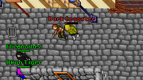 Dark Coopster on screen