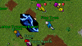 Flos Tron on screen