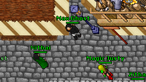 Max Ghost on screen