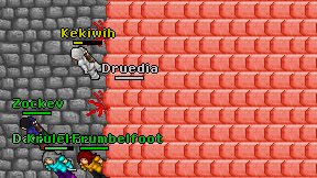 Druedia on screen
