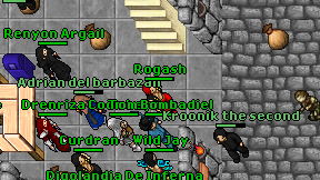 Rogash on screen