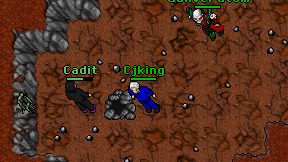 Cjking on screen