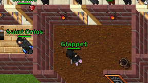 Glappet on screen