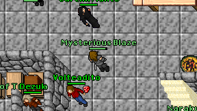 Mysterious Blaze on screen
