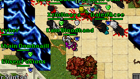 Kain Bloodhand on screen
