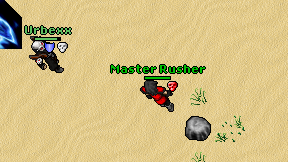 Master Rusher on screen