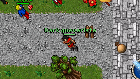 Dark guevarista on screen