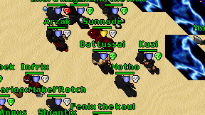 Battussai on screen
