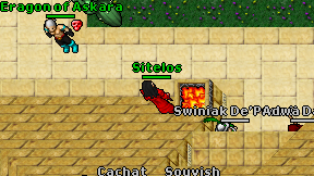 Sitelos on screen