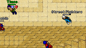 Street Fighters on screen