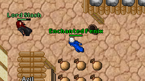 Enchanted Fenix on screen
