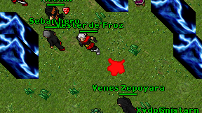 Vester de'Froz on screen