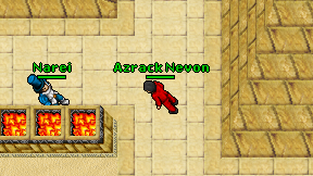 Azrack Nevon on screen