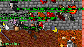 Cruzader Knight on screen