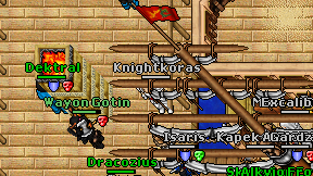 Knightkoras on screen