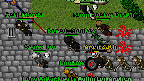 Bored-Monkey on screen