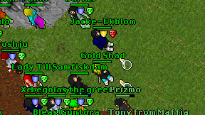 Gold Shad on screen
