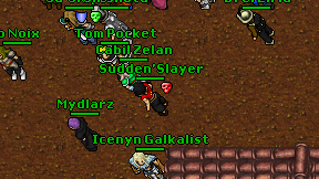 Sudden'Slayer on screen