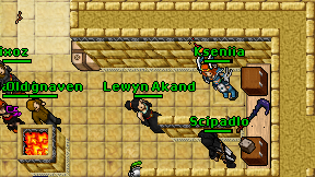 Lewyn Akand on screen