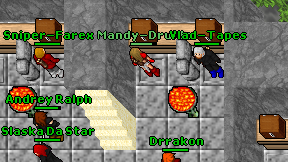 Mandy-Druida on screen